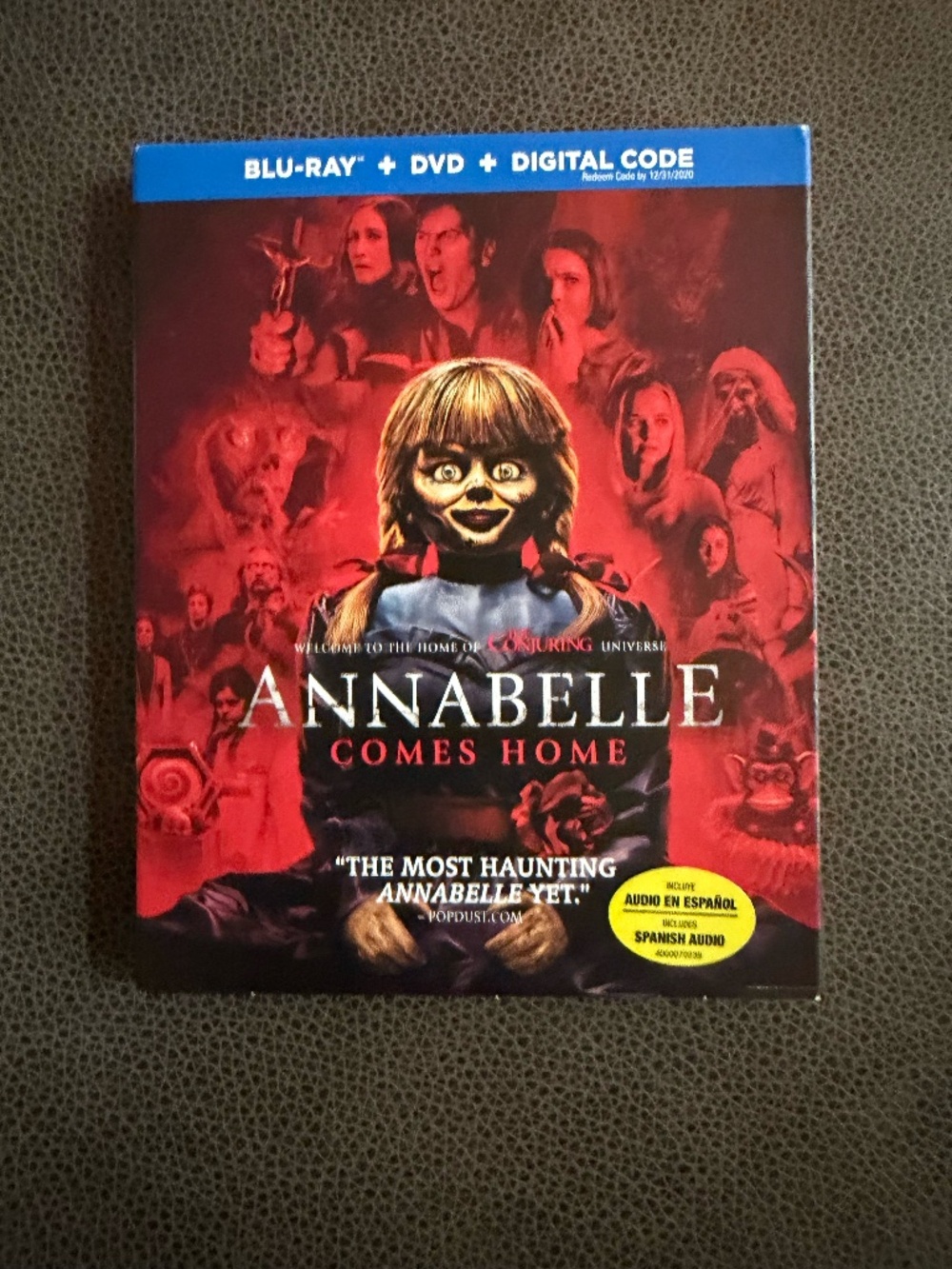 Annabelle Comes Home Blu-ray + DVD (2019) New Sealed with Slipcover